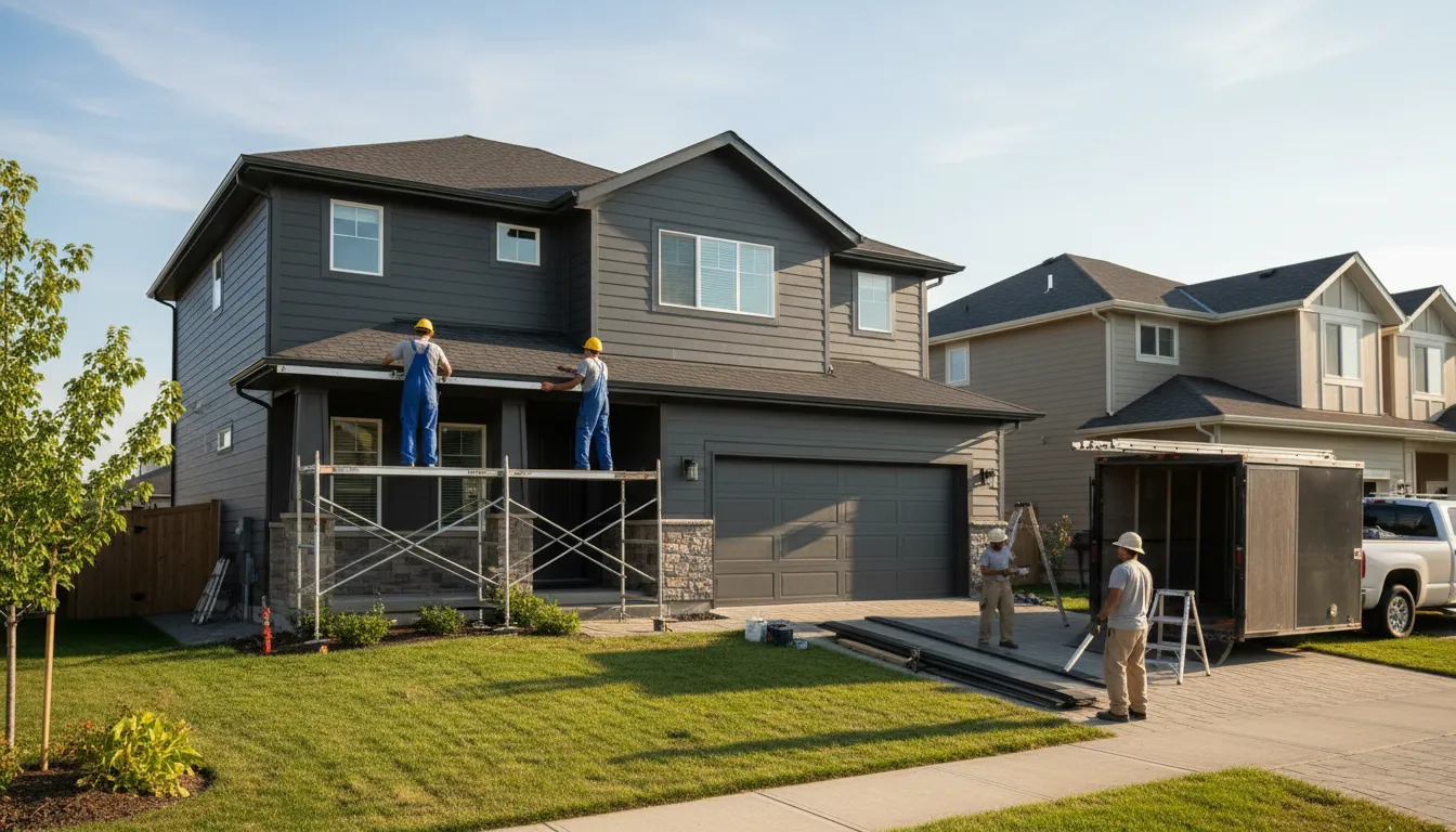 Residential and Small Commercial Siding Near New Oxford